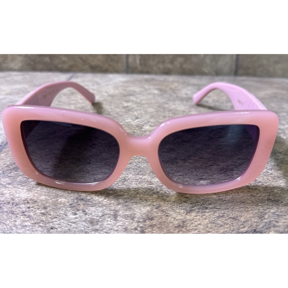 Giselle Women's Sunglasses Oversized Thick Square Pink Frame Cat 3 145mm